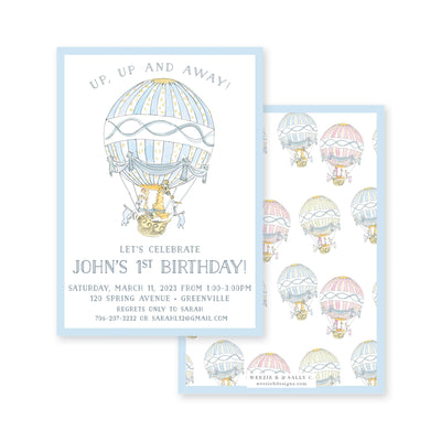 Hot Air Balloon Birthday