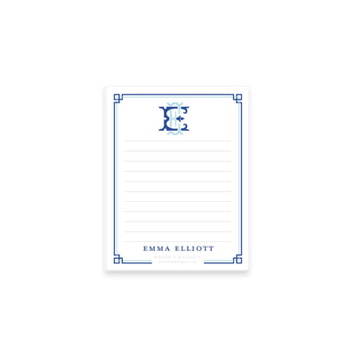 Intertwine Double Border Notepad