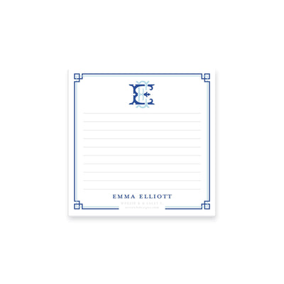 Intertwine Double Border Notepad