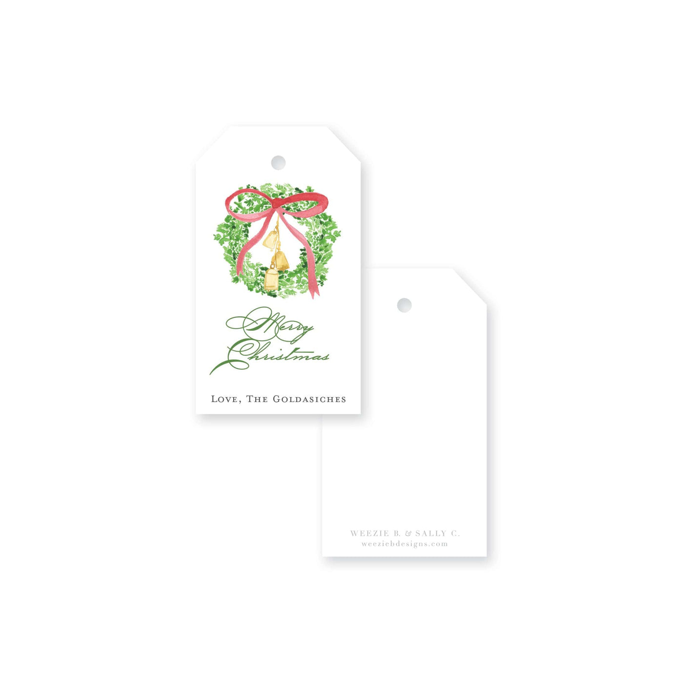 Jingle Bell Gift Tag
