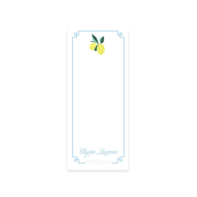 Lemon Polka Dot Notepad