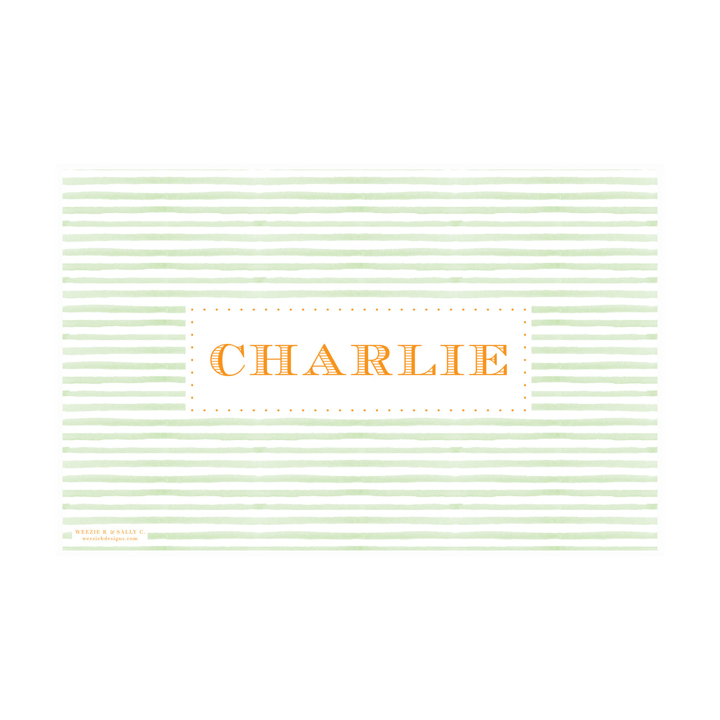 Little Pumpkins Placemat