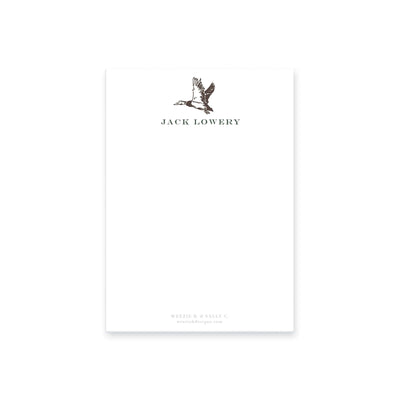 Flying Mallard Notepad