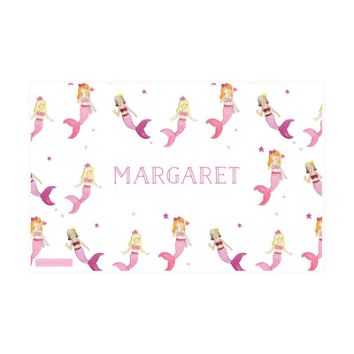 Mermaid Watercolor Placemat