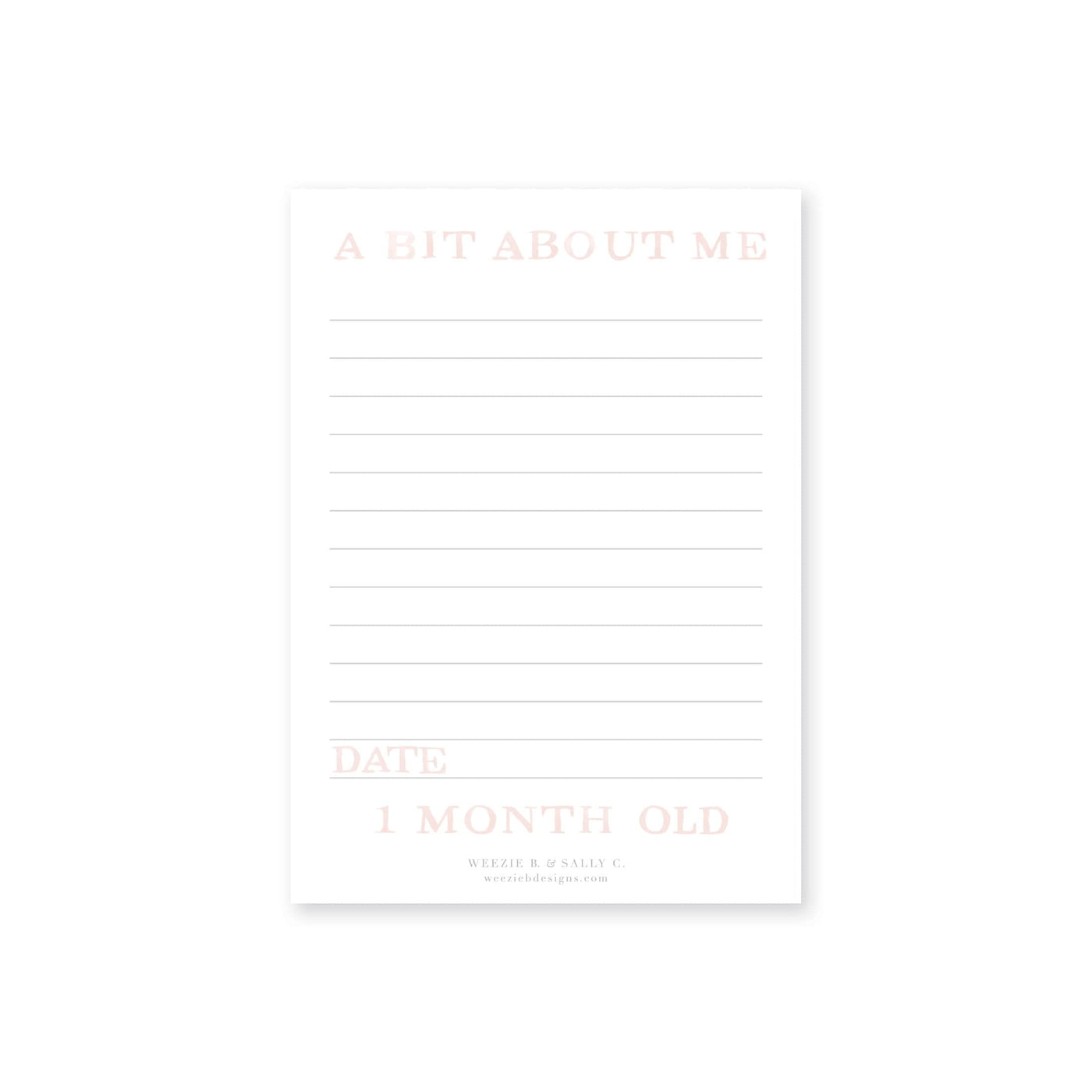 Sweet Animals Milestone Cards