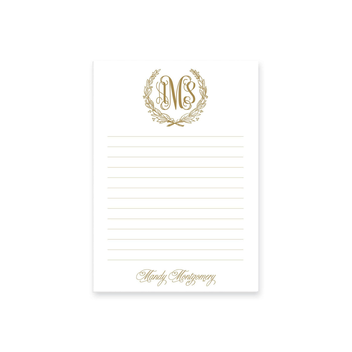 Weezie B. Designs | Fancy Laurel Notepad