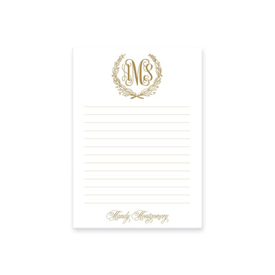 Weezie B. Designs | Fancy Laurel Notepad