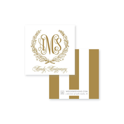 Weezie B. Designs | Fancy Laurel Calling Card