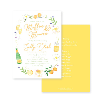 Muffins & Mimosas Baby Shower