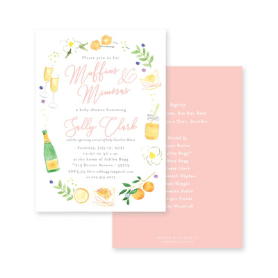 Muffins & Mimosas Baby Shower