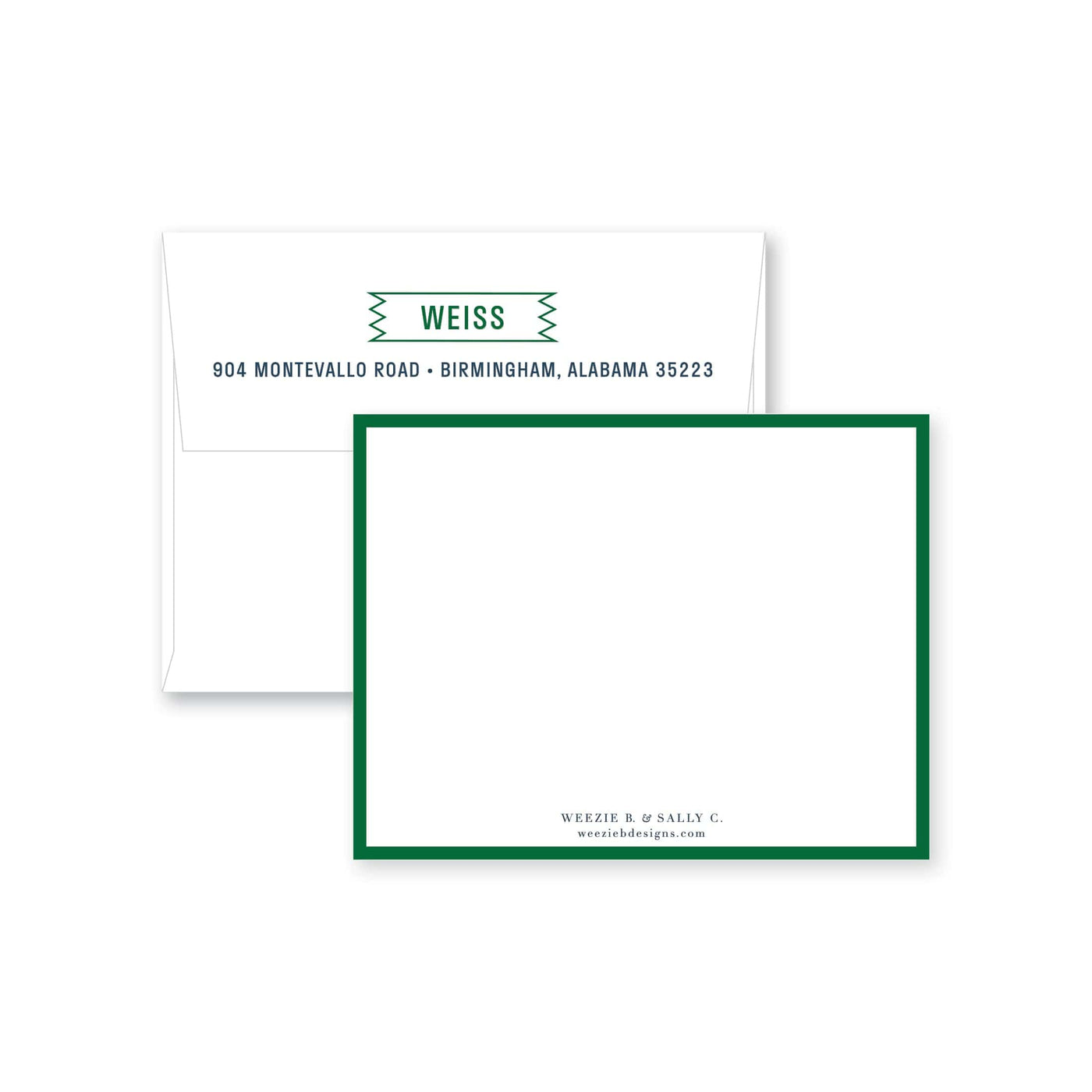 News From Camp Flat Note Card