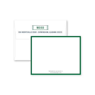 News From Camp Flat Note Card