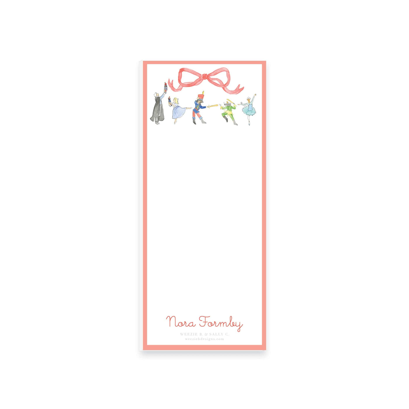 Nutcracker Story Notepad