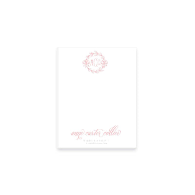 Victorian Wreath Notepad