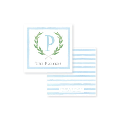 Olive Wreath Calling Card