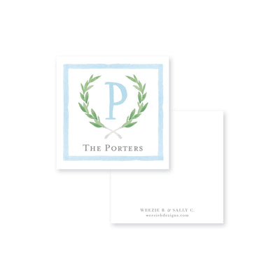 Olive Wreath Calling Card