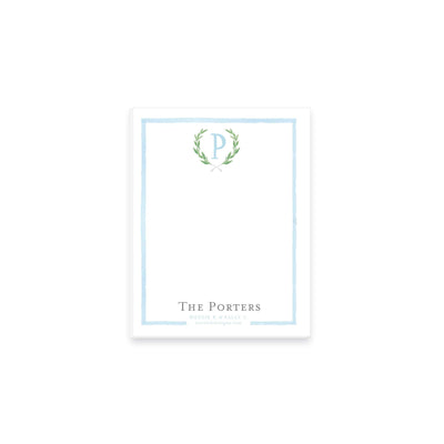 Olive Wreath Notepad