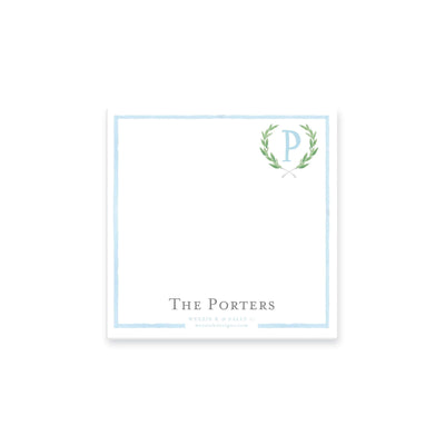 Olive Wreath Notepad