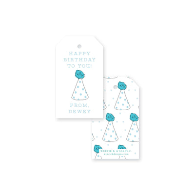 Party Hats Gift Tag