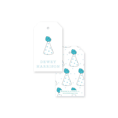 Party Hats Gift Tag