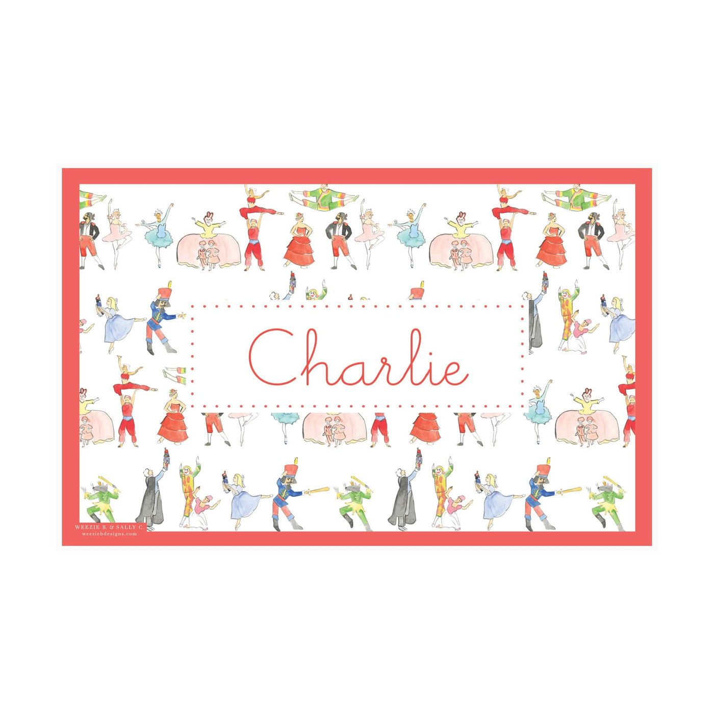 Nutcracker Story Placemat