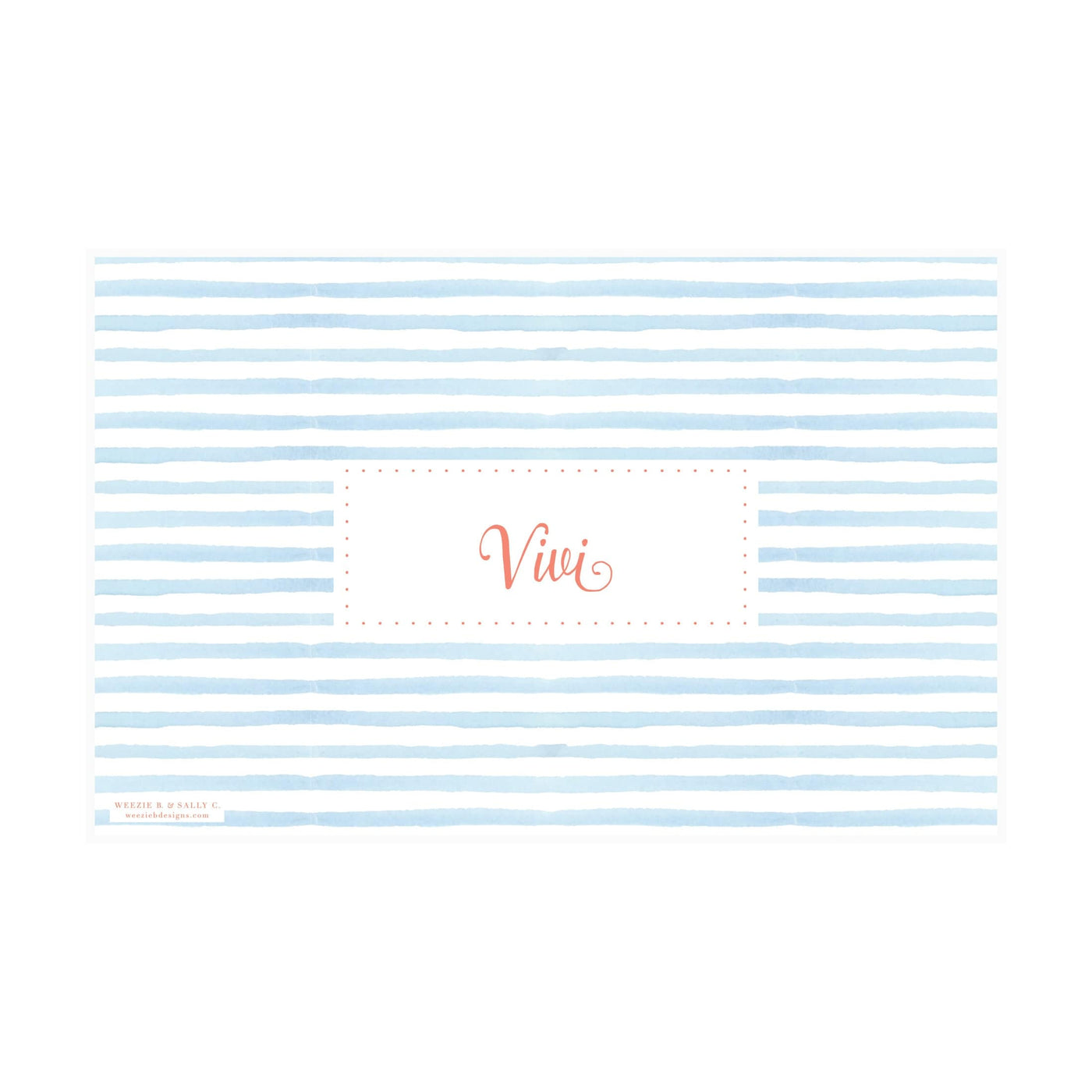 Cheer Watercolor Placemat