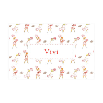 Cheer Watercolor Placemat