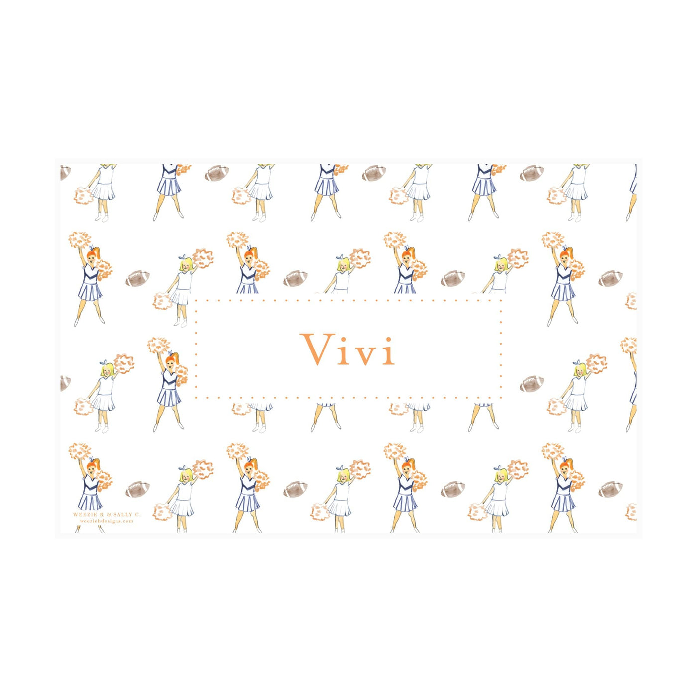 Cheer Watercolor Placemat