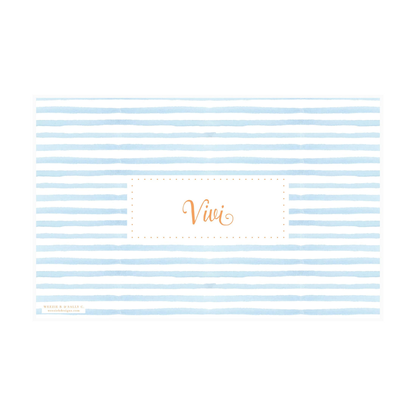 Cheer Watercolor Placemat