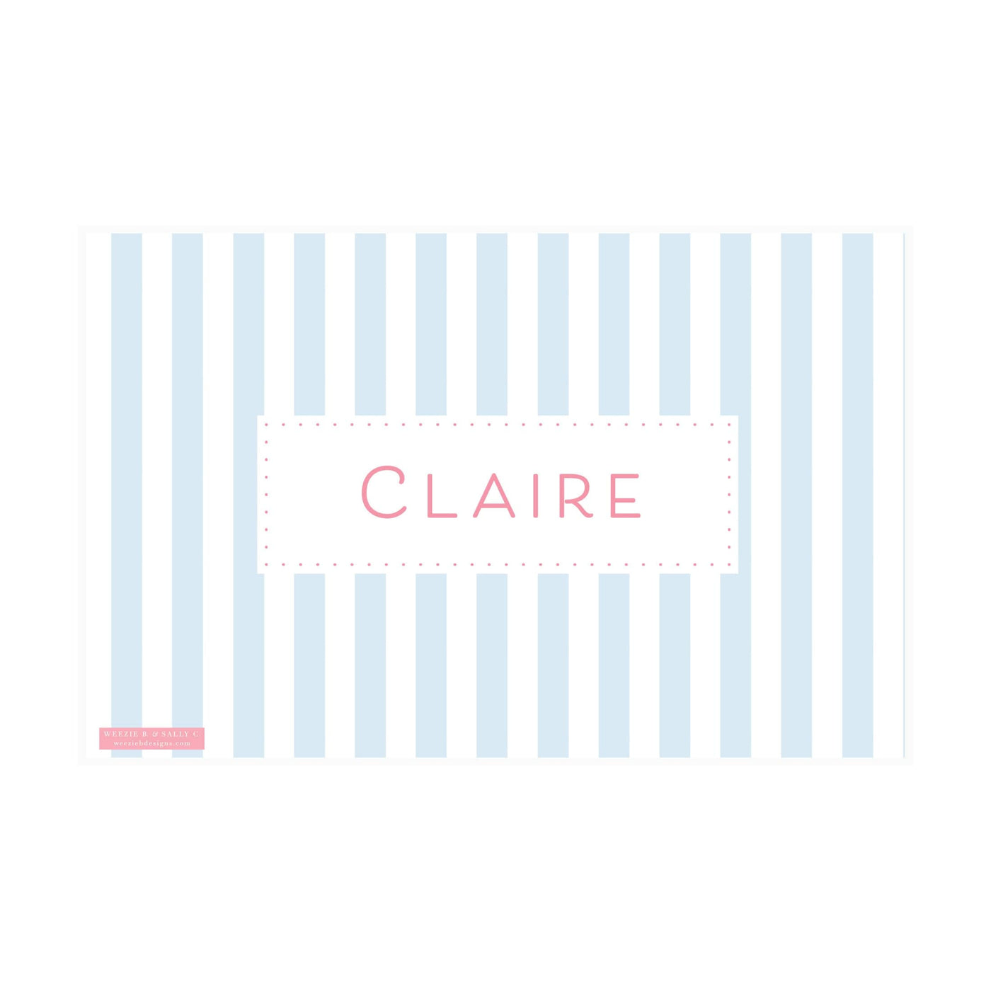 Rainbow Stripes Placemat