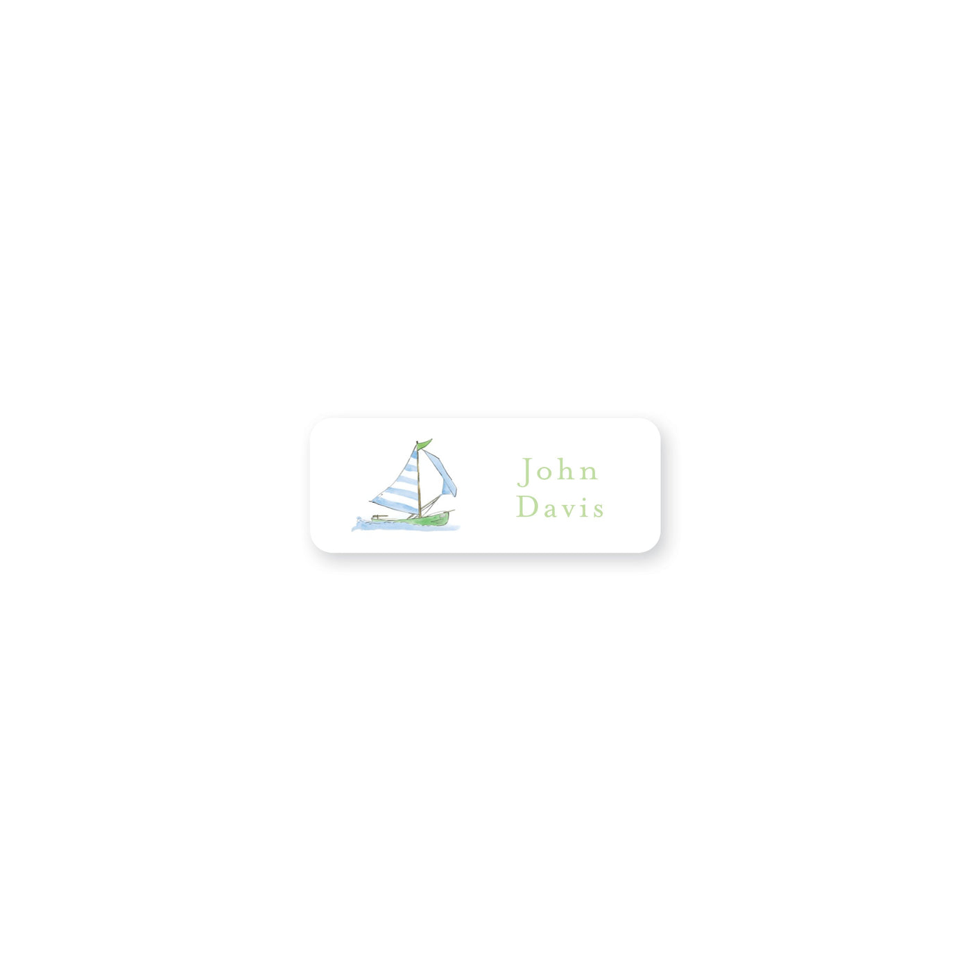 Sailing Away Permanent Stickers