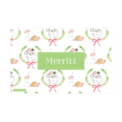 Santa's Cookies Placemat