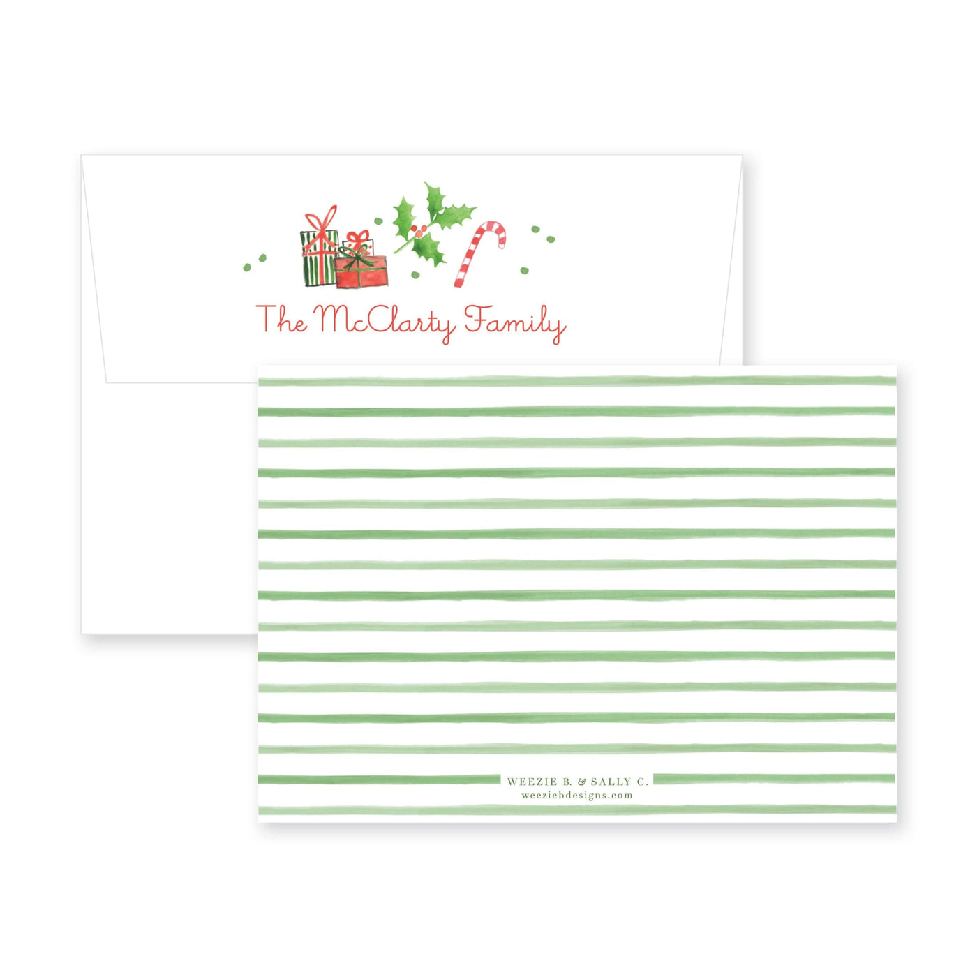 Santa's Icons Holly Jolly Christmas Invitation