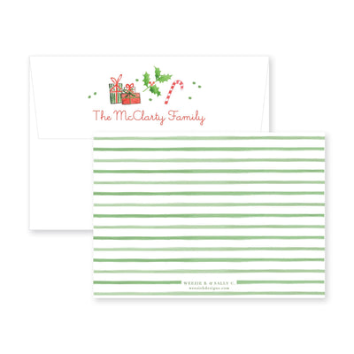 Santa's Icons Holly Jolly Christmas Invitation