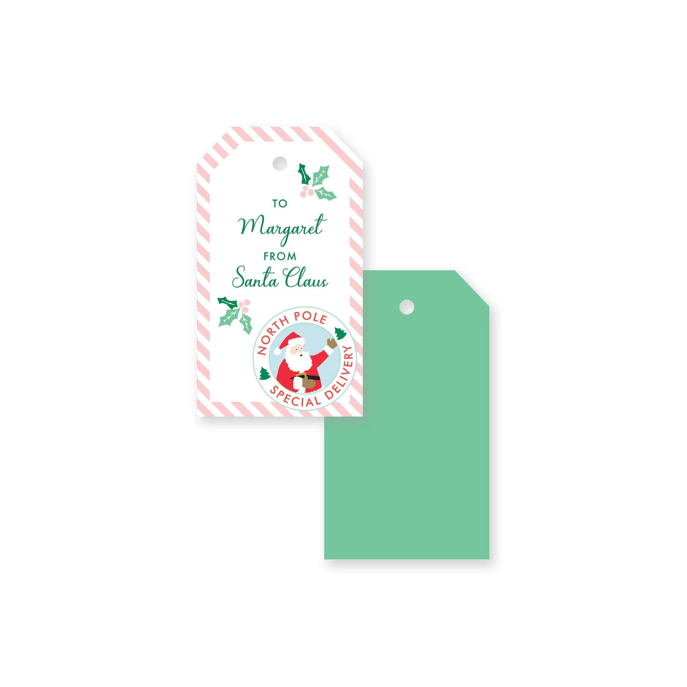 Santa's Special Delivery Christmas Gift Tag