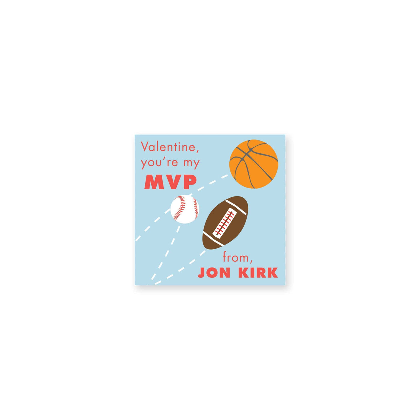 Sports Balls Valentines