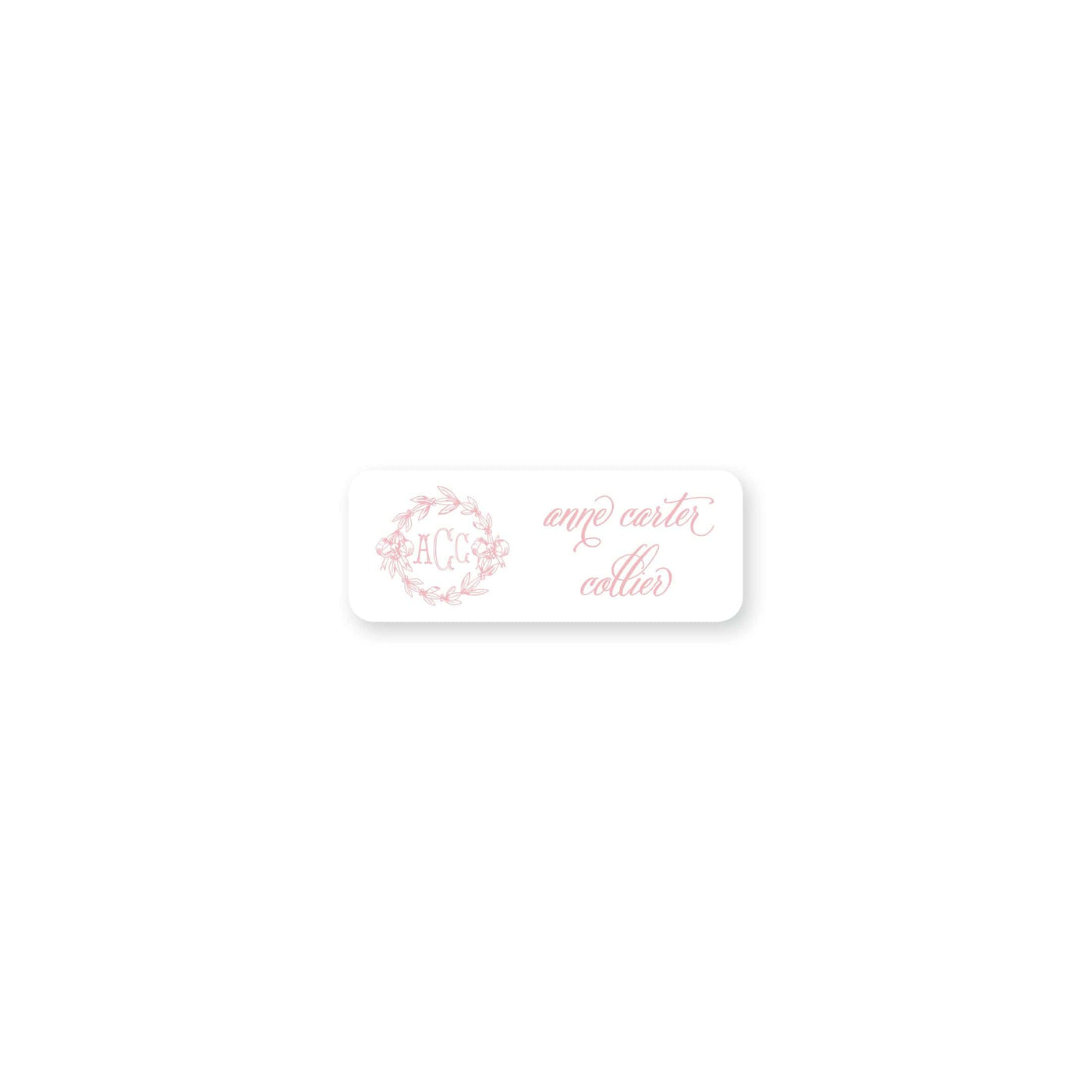 Victorian Wreath Permanent Stickers