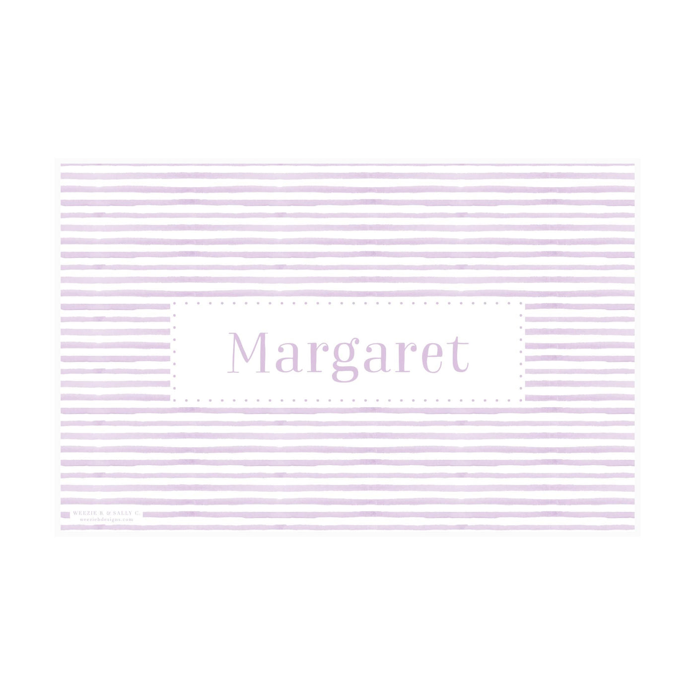 Gingham Stripes Placemat