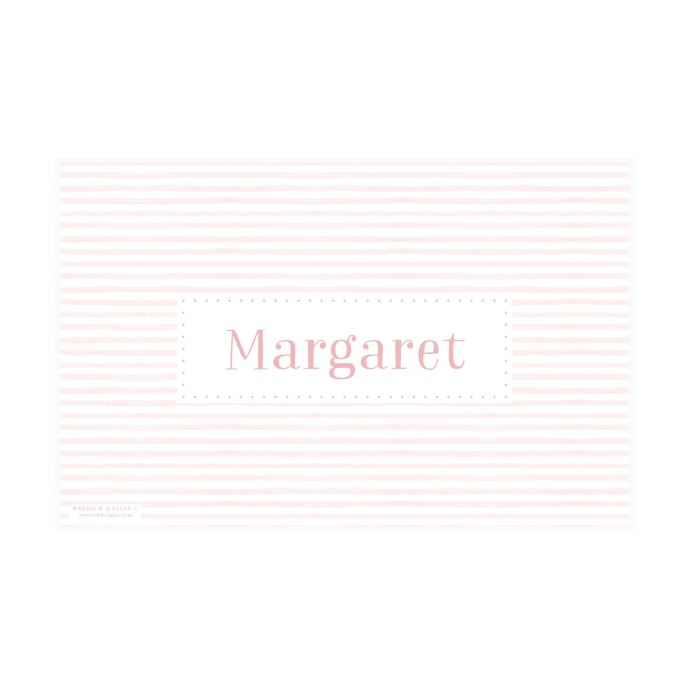Gingham Stripes Placemat