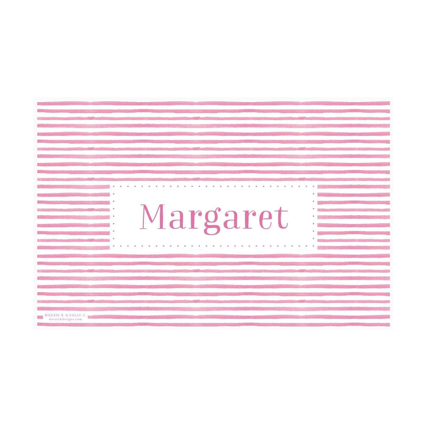 Gingham Stripes Placemat