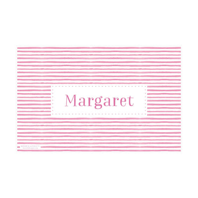 Gingham Stripes Placemat