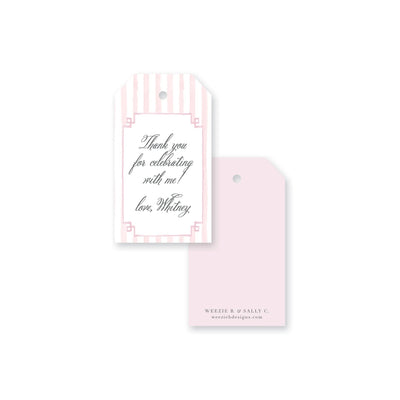 Sweet Stripes Gift Tag