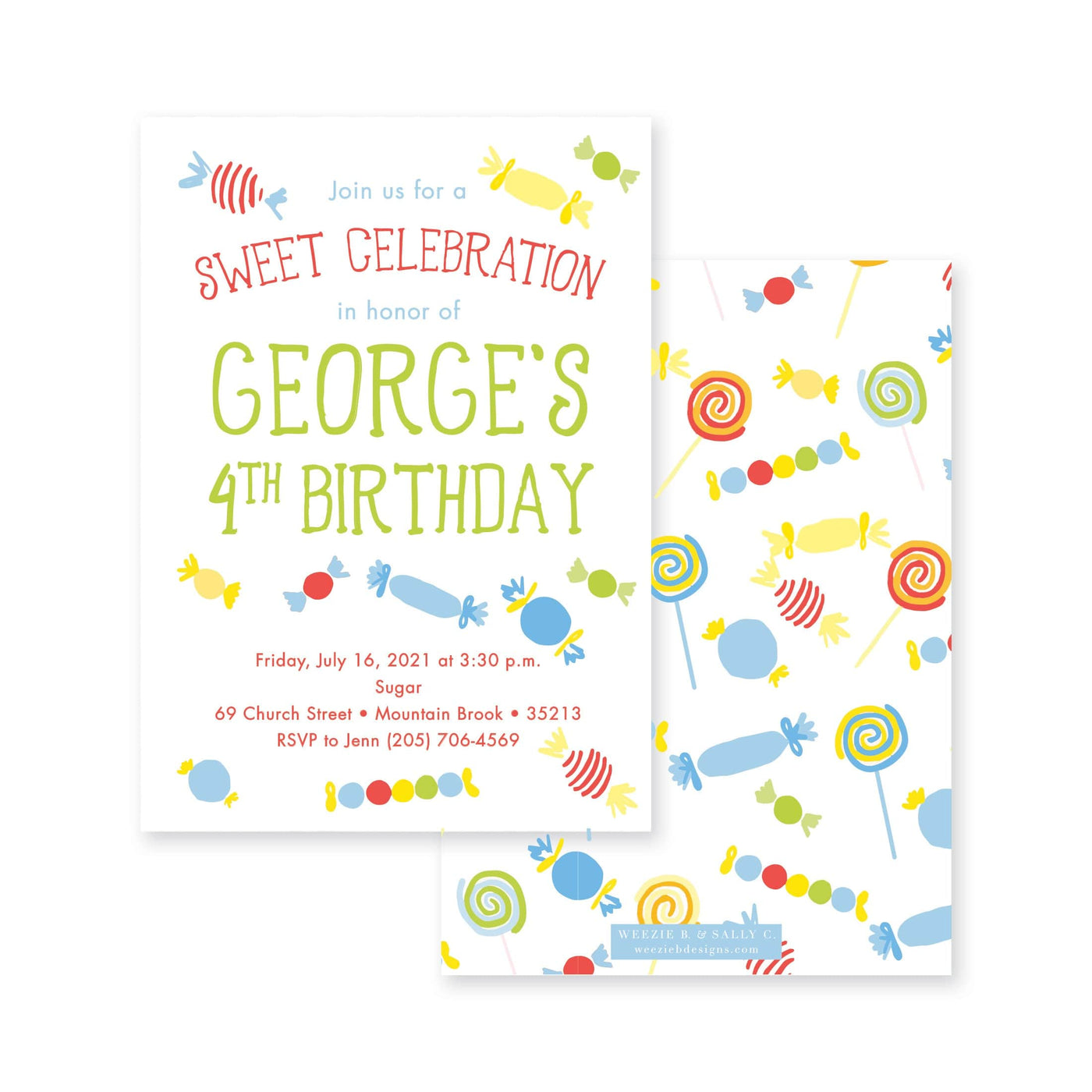 Candy Confetti Birthday