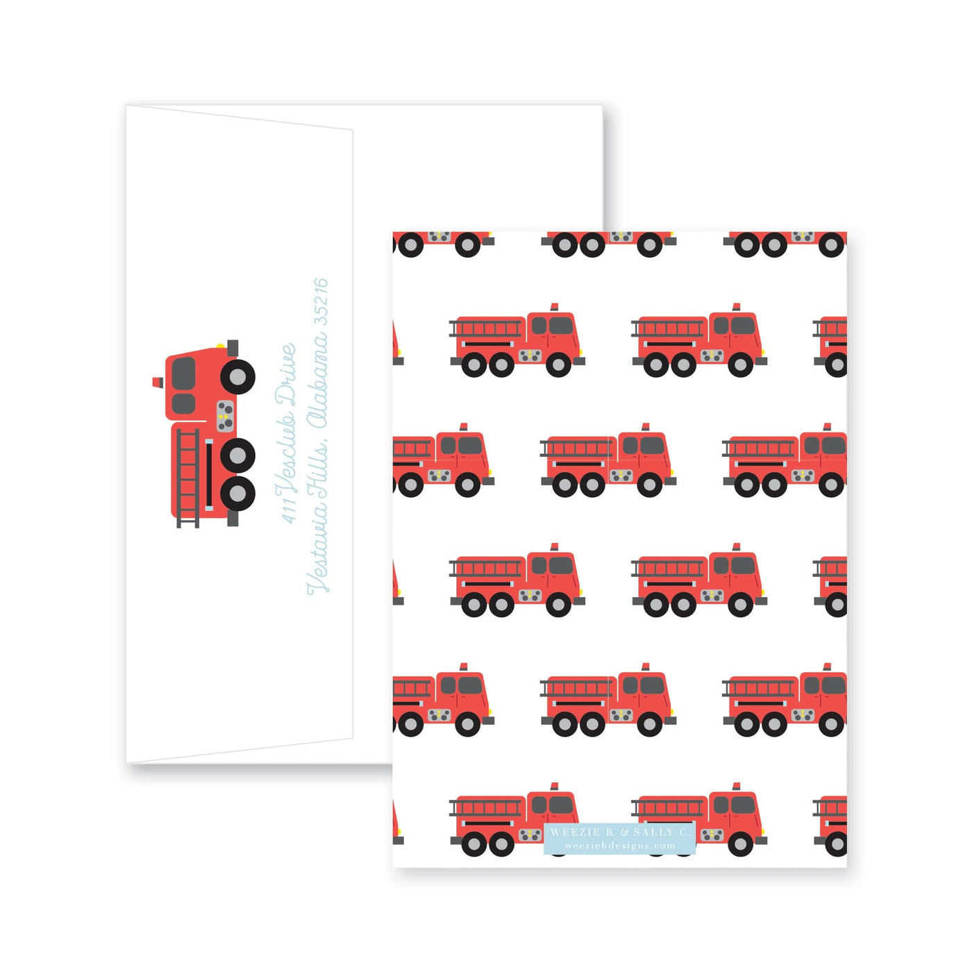 Sweet Fire Truck Birthday
