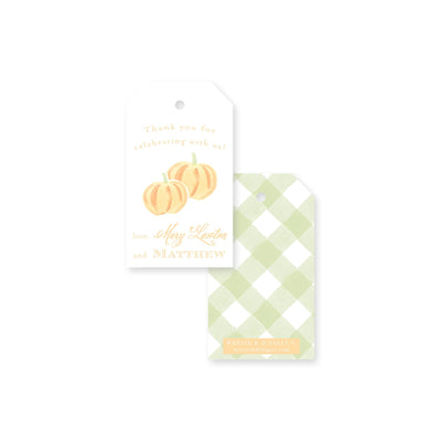 Sweet Little Pumpkin Gift Tag