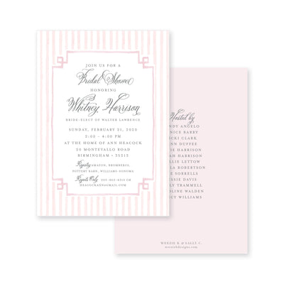 Sweet Stripes Bridal Shower