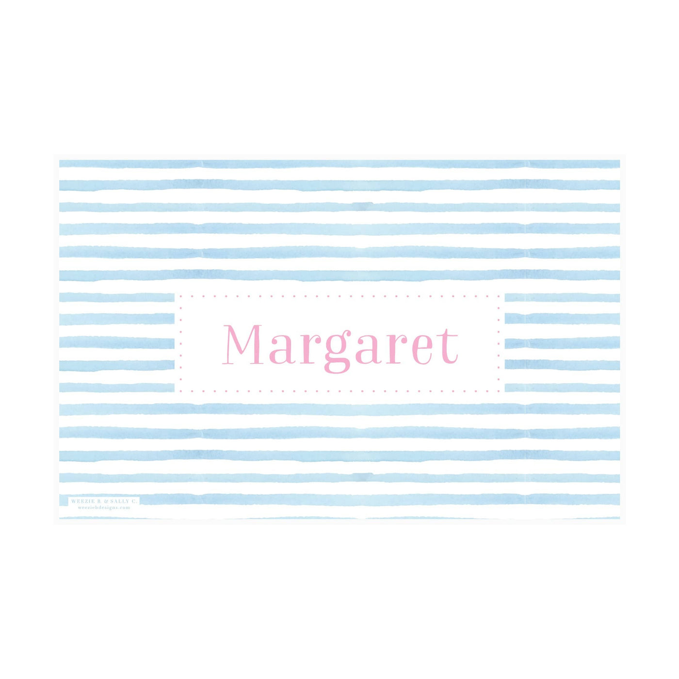 Unicorn Watercolor Placemat