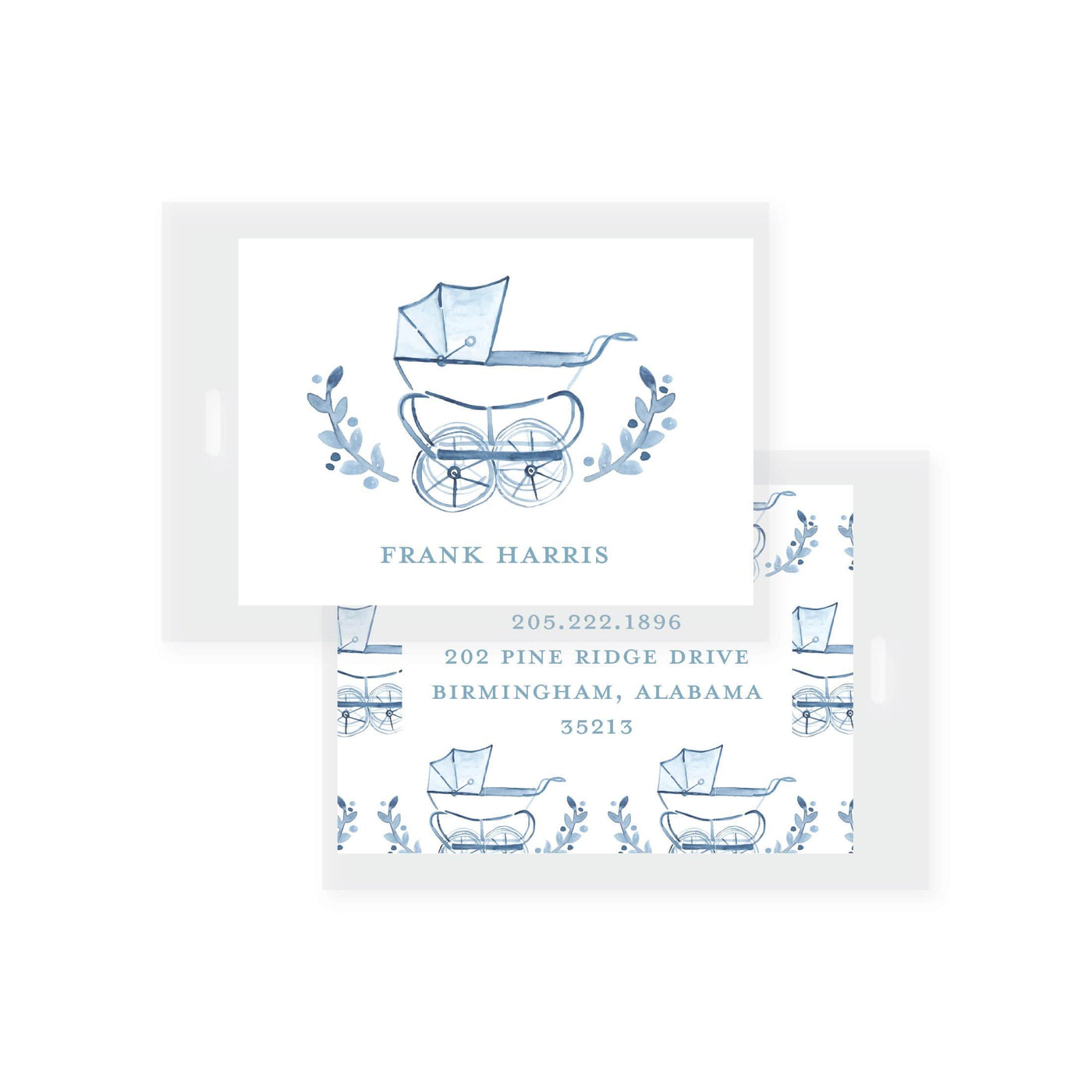 Prim Pram Bag Tag (2 min)