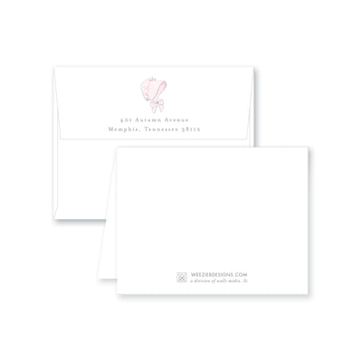 Baby Bonnet Folded Note Card