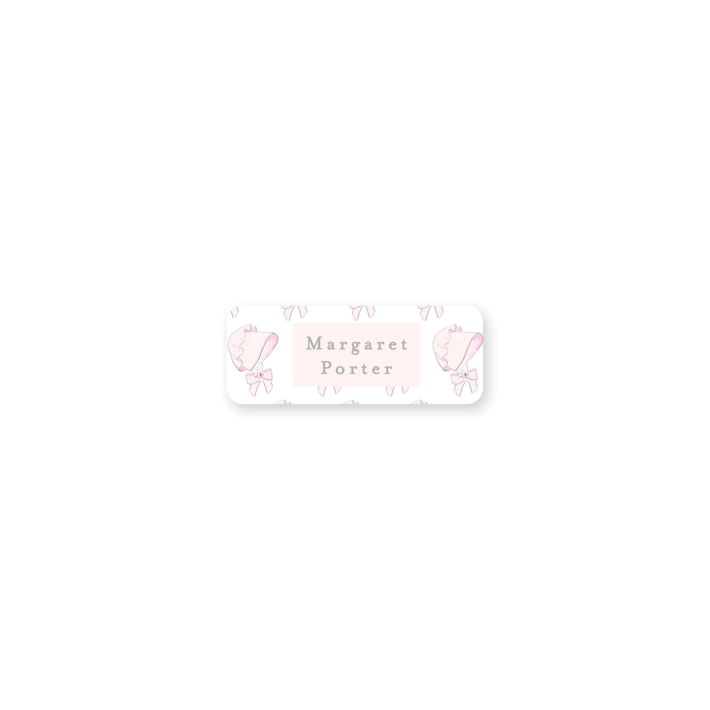 Baby Bonnet Permanent Stickers